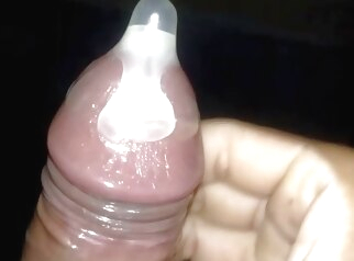 big cock Zaroor Codom Cumshot inside Condom Condom Cum handjob masturbation